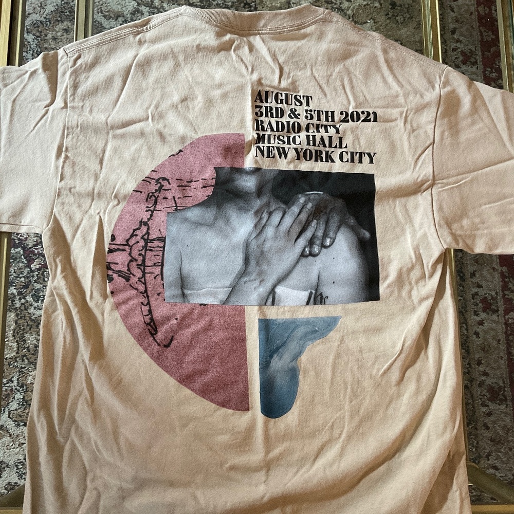 LADY GAGA TONY BENNETT ONE LAST TIME OFFICIAL RADIO CITY NYC T-SHIRT Medium Size